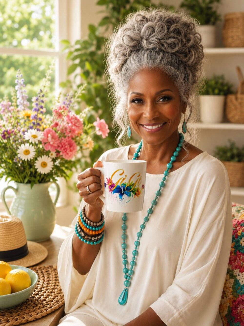 Royal Norfolk Gigi Mug | Floral Gift Mug
